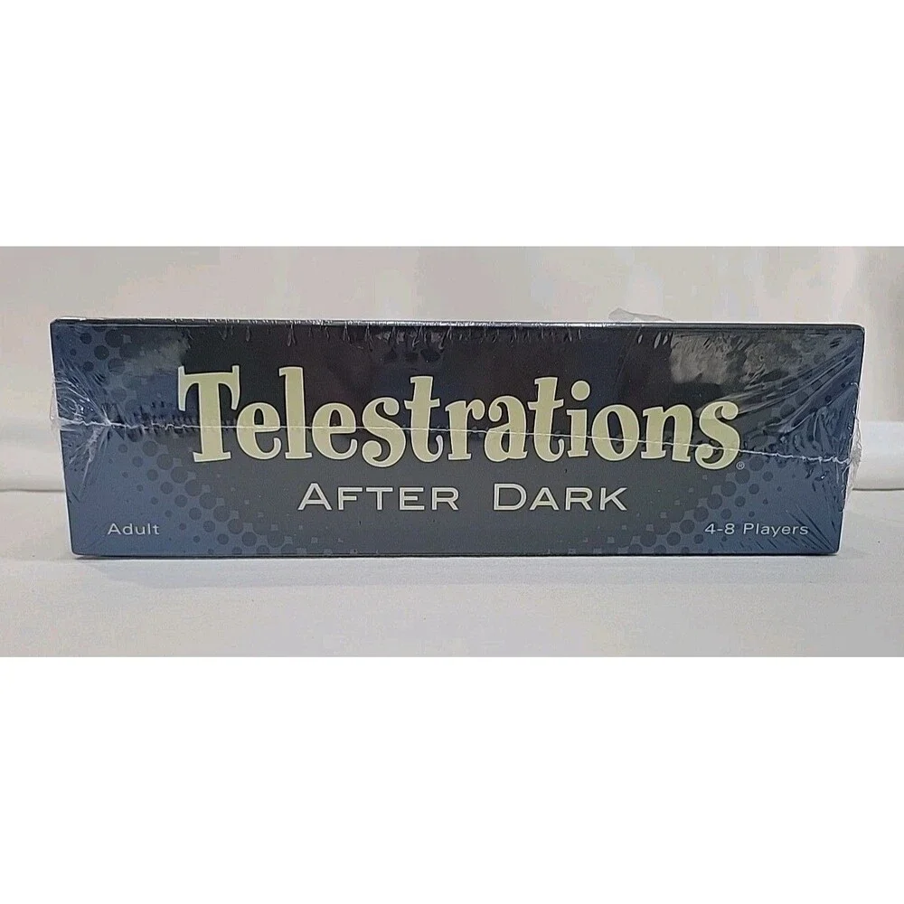 Telestrations Twist After Dark Game Adult Party Board Game Sealed New 4-8 Age